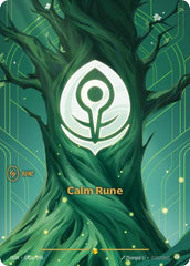 Calm Rune - 042a/298 - Showcase (Alternate Art) - Origins