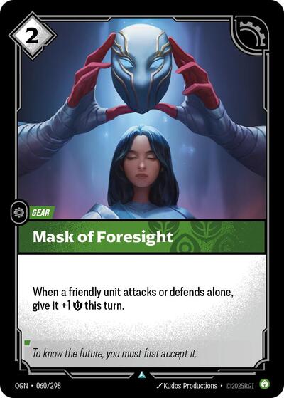 Mask of Foresight - 060/298 - Uncommon - Origins