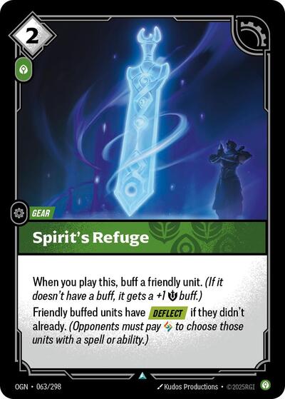 Spirit's Refuge - 063/298 - Uncommon - Origins