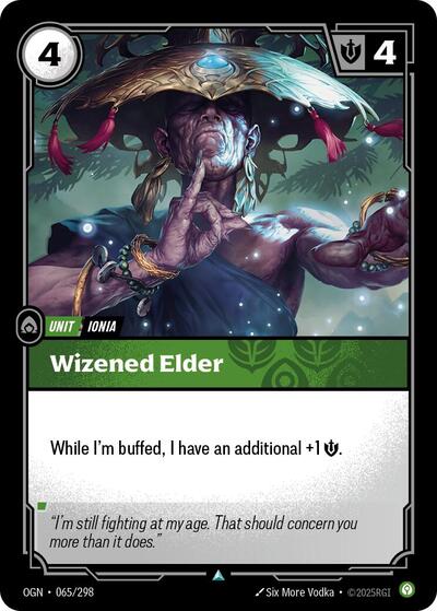 Wizened Elder - 065/298 - Uncommon - Origins