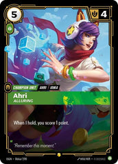 Ahri, Alluring - 066a/298 - Showcase (Alternate Art) - Origins