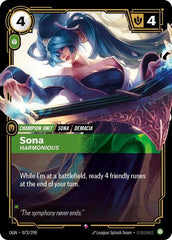 Sona, Harmonious - 073/298 - Rare - Origins
