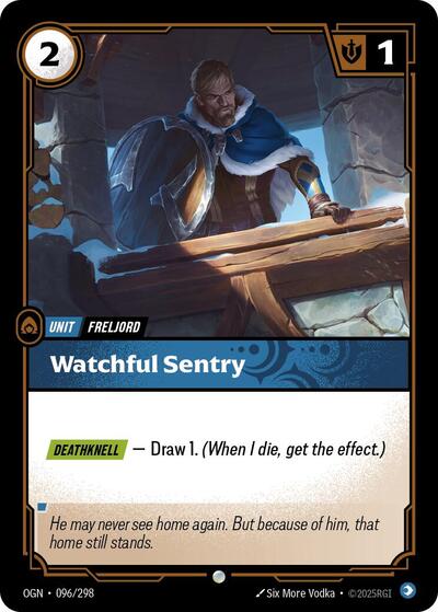 Watchful Sentry - 096/298 - Common - Origins