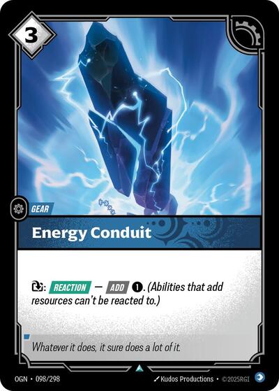 Energy Conduit - 098/298 - Uncommon - Origins