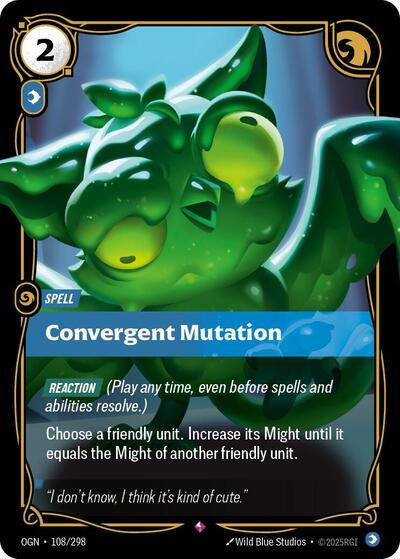 Convergent Mutation - 108/298 - Rare - Origins