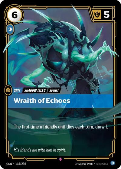 Wraith of Echoes - 118/298 - Rare - Origins