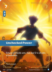 Unchecked Power - 123/298 - Epic - Origins