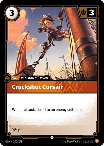 Crackshot Corsair - 130/298 - Common - Origins