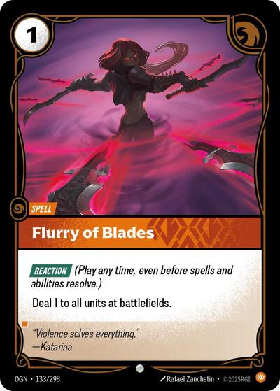 Flurry of Blades - 133/298 - Common - Origins