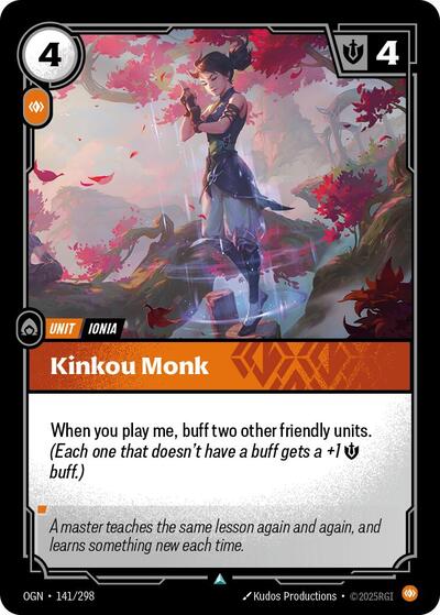 Kinkou Monk - 141/298 - Uncommon - Origins