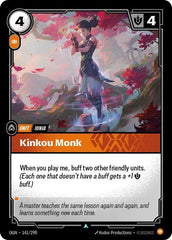 Kinkou Monk - 141/298 - Uncommon - Origins