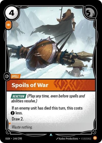 Spoils of War - 144/298 - Uncommon - Origins