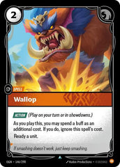 Wallop - 146/298 - Uncommon - Origins
