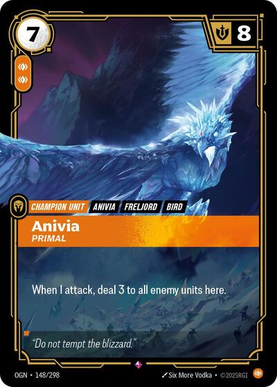 Anivia, Primal - 148/298 - Rare - Origins