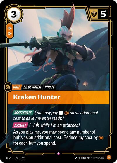 Kraken Hunter - 150/298 - Rare - Origins