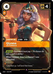 Qiyana, Victorious - 155/298 - Rare - Origins