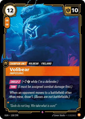 Volibear, Imposing - 158/298 - Rare - Origins
