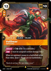 Volibear, Imposing - 158a/298 - Showcase (Alternate Art) - Origins