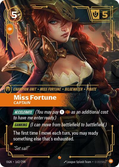 Miss Fortune, Captain - 162/298 - Epic - Origins