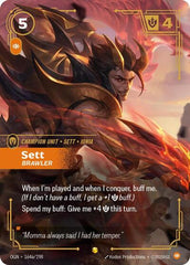 Sett, Brawler - 164a/298 - Showcase (Alternate Art) - Origins