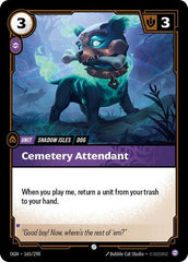 Cemetery Attendant - 165/298 - Common - Origins