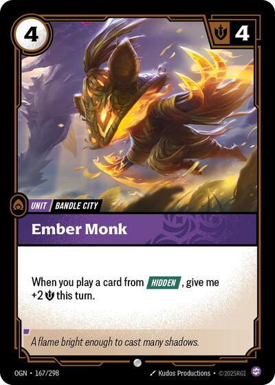 Ember Monk - 167/298 - Common - Origins