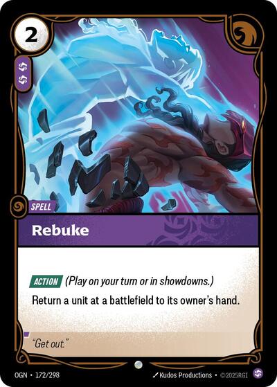 Rebuke - 172/298 - Common - Origins