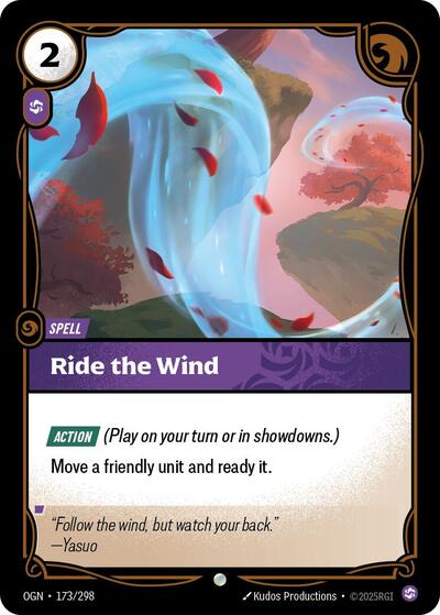 Ride The Wind - 173/298 - Common - Origins