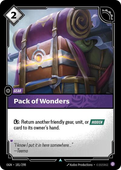 Pack of Wonders - 181/298 - Uncommon - Origins
