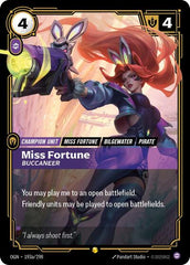Miss Fortune, Buccaneer - 193a/298 - Showcase (Alternate Art) - Origins