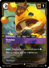 Teemo, Scout - 197a/298 - Showcase (Alternate Art) - Origins