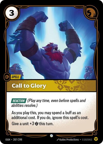 Call to Glory - 207/298 - Common - Origins