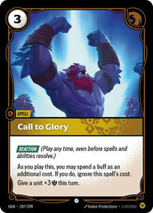 Call to Glory - 207/298 - Common - Origins