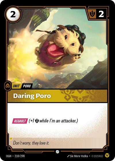 Daring Poro - 210/298 - Common - Origins