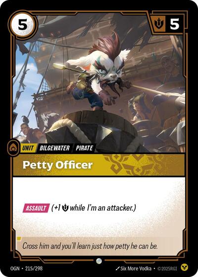 Petty Officer - 215/298 - Common - Origins