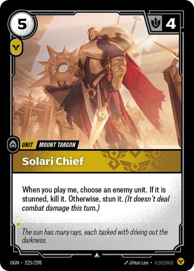 Solari Chief - 225/298 - Uncommon - Origins