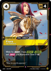 Fiora, Victorious - 232/298 - Rare - Origins