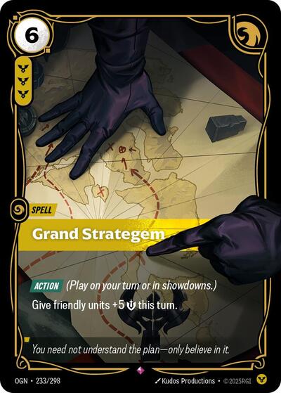 Grand Strategem - 233/298 - Rare - Origins