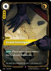 Grand Strategem - 233/298 - Rare - Origins