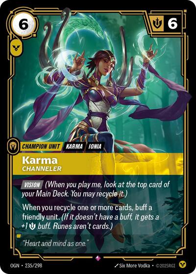 Karma, Channeler - 235/298 - Rare - Origins