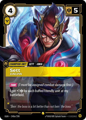 Sett, Kingpin - 240a/298 - Showcase (Alternate Art) - Origins