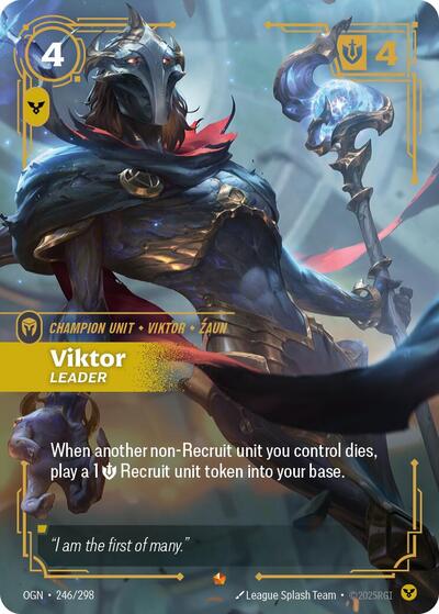 Viktor, Leader - 246/298 - Epic - Origins