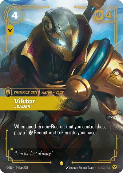 Viktor, Leader - 246a/298 - Showcase (Alternate Art) - Origins