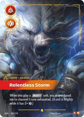Volibear, Relentless Storm - 300/298 - Showcase (Overnumbered) - Origins
