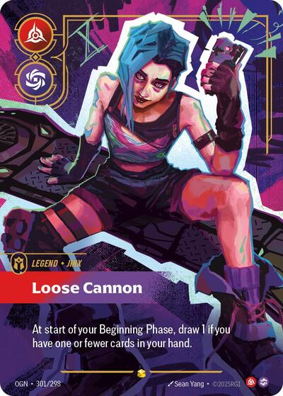 Jinx, Loose Cannon - 301/298 - Showcase (Overnumbered) - Origins