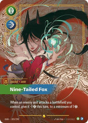 Ahri, Nine-Tailed Fox - 303/298 - Showcase (Overnumbered) - Origins