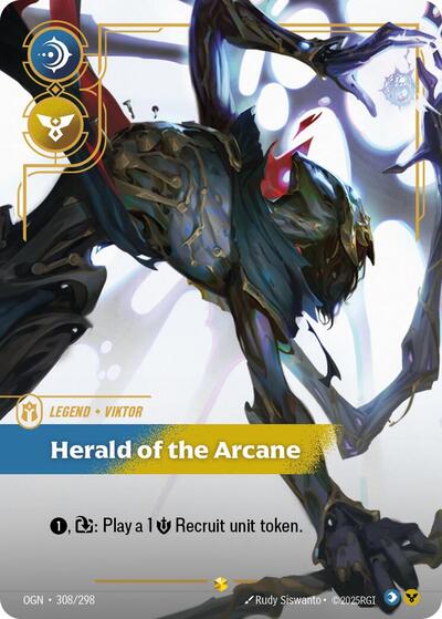 Viktor, Herald of the Arcane - 308/298 - Showcase (Overnumbered) - Origins