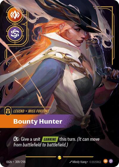 Miss Fortune, Bounty Hunter - 309/298 - Showcase (Overnumbered) - Origins