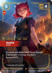 Annie, Fiery - 001/024 - Epic - Origins: Proving Grounds