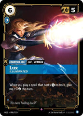 Lux, Illuminated - 006/024 - Rare - Origins: Proving Grounds